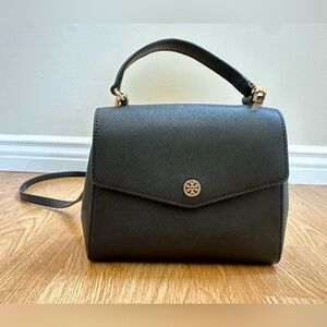 Tory Burch Robinson Purse Black